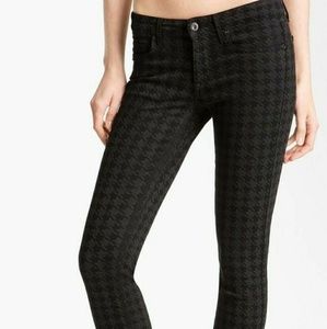 NWT! Rich & Skinny houndstooth print skinny jeans